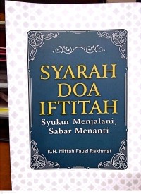 Image of Syarah Doa Iftitah: Syukur Menjalani, Sabar Menanti